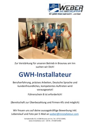 Wir suchen Dich!
